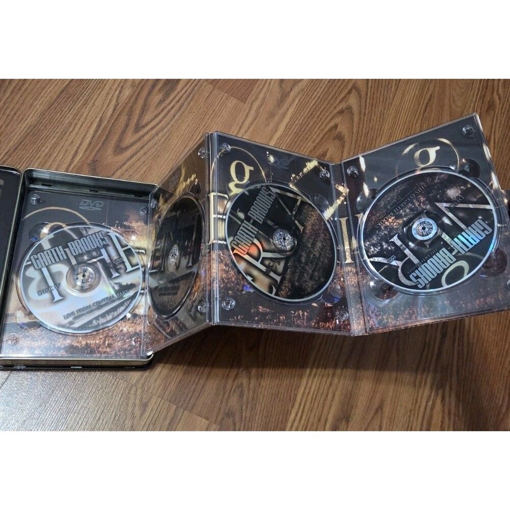 Garth Brooks The Entertainer 5 Disc DVD Collector's Tin Complete Set - Picture 6 of 7